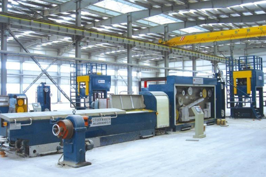 Solução completa para produzir cabos de núcleo único quadrados de 1,5-2,5