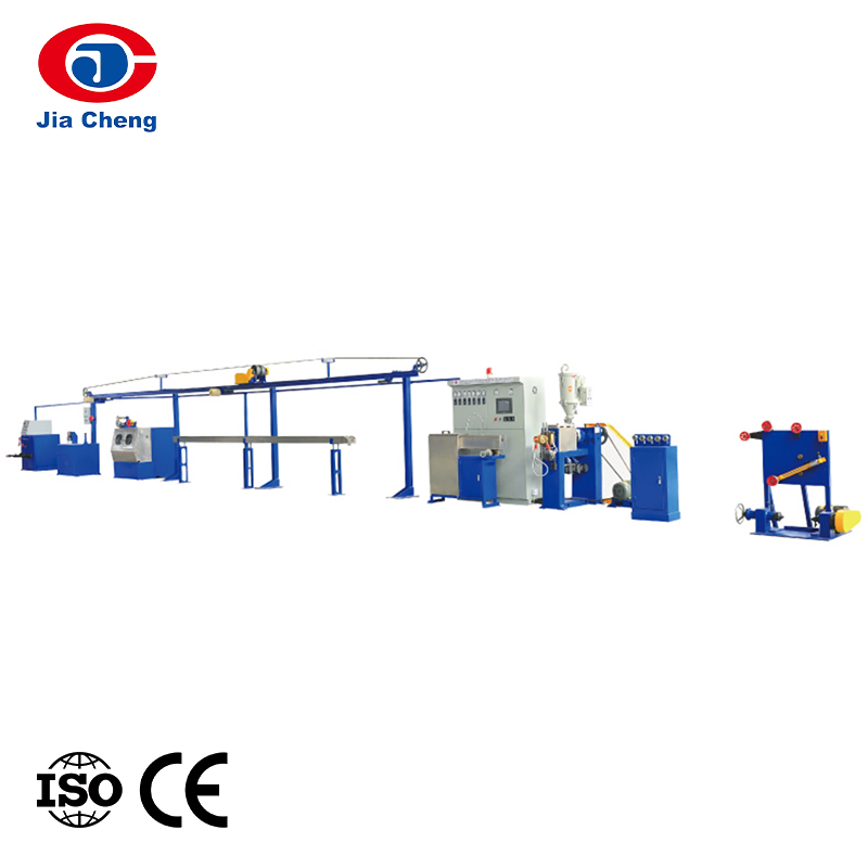 Linha de produção de extrusão de cabo de teflon extremamente fino Linha de produção de extrusão de cabo de teflon extremamente fino